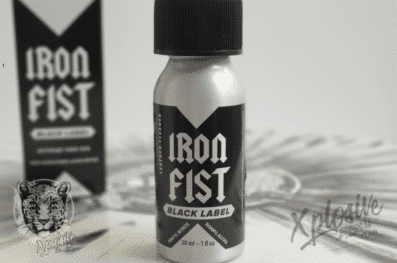 poppers iron fist black label