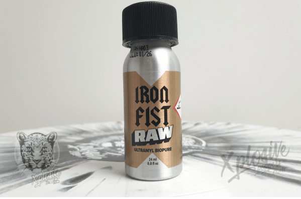 Poppers IRON FIST RAW puissant 24ml