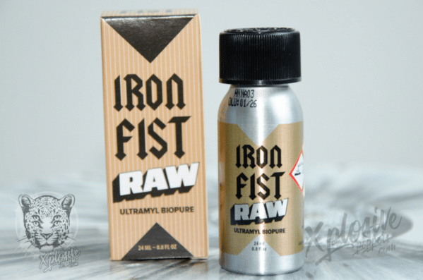 achat poppers iron fist RAW 24ml