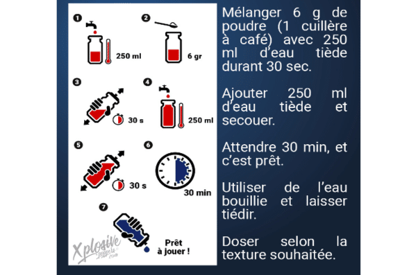 comment préparer la poudre pour fist